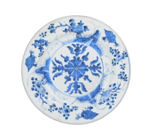 Kangxi plate - Prato do período Kangxi