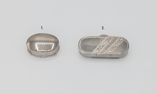 Silver pill box - Caixa para comprimidos em prata II