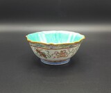 Taça em porcelana de exportação chinesa do reinado Tongzhi (1862-1874)., 5x12cm, 19th century - Séc. XIX