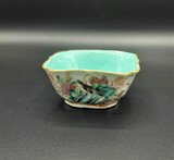 Taça em porcelana de exportação chinesa do reinado Tongzhi (1862-1874)., 5x12,5cm, 19th century - Séc. XIX