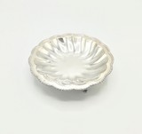 833/1000 silver bowl. Porto&#39;s Eagle (Águia) hallmark (1938-1984). 185g., 3,5x18cm, 20th century - séc. XX