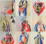 Various size scarves in silk, MicroModal and MicroModal/ca... blend. Limited editions of prints of several paintings by Nadir Afonso., ,