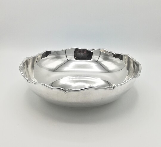 Large shaped rim bowl - Grande taça recortada